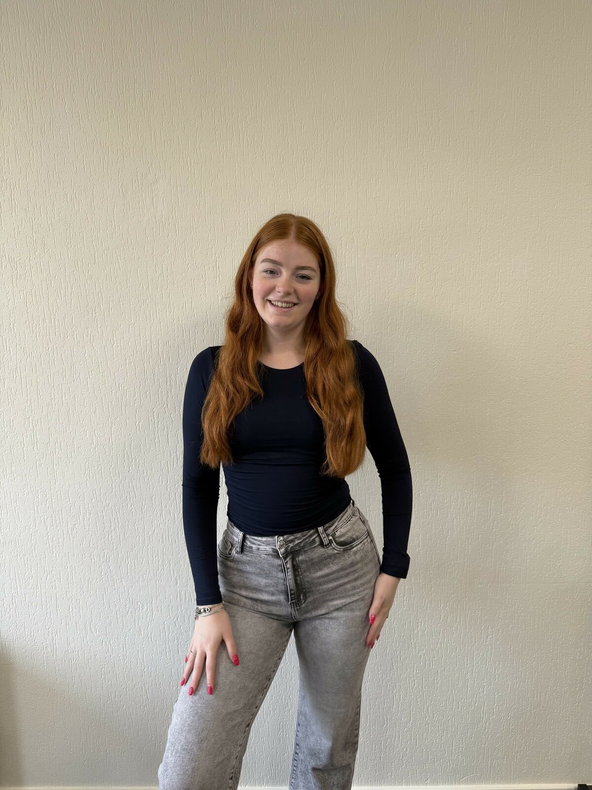Chloé top long navy Blue
