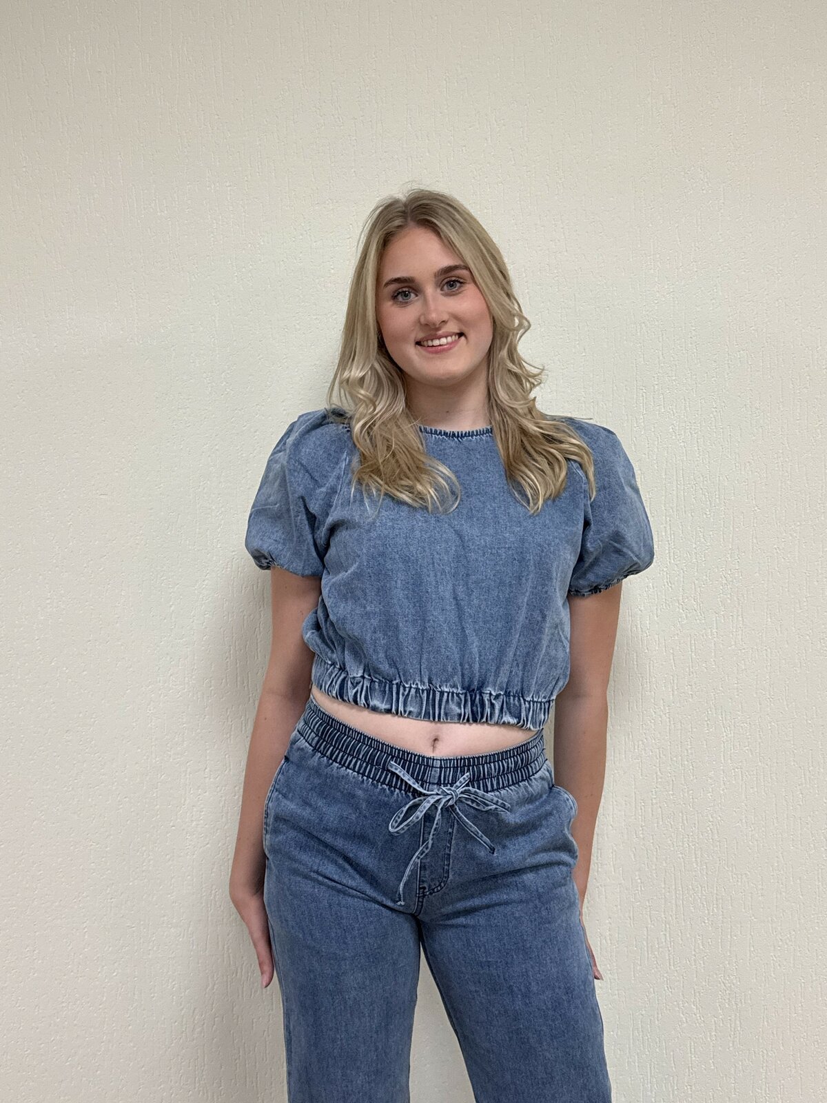 Beau denim top