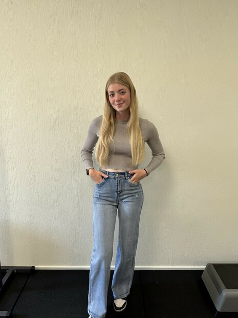 Jill wide leg Jeans blue