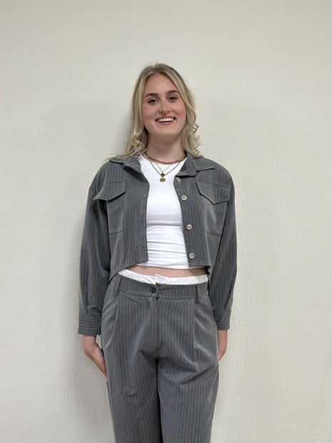 Jenna striped blouse