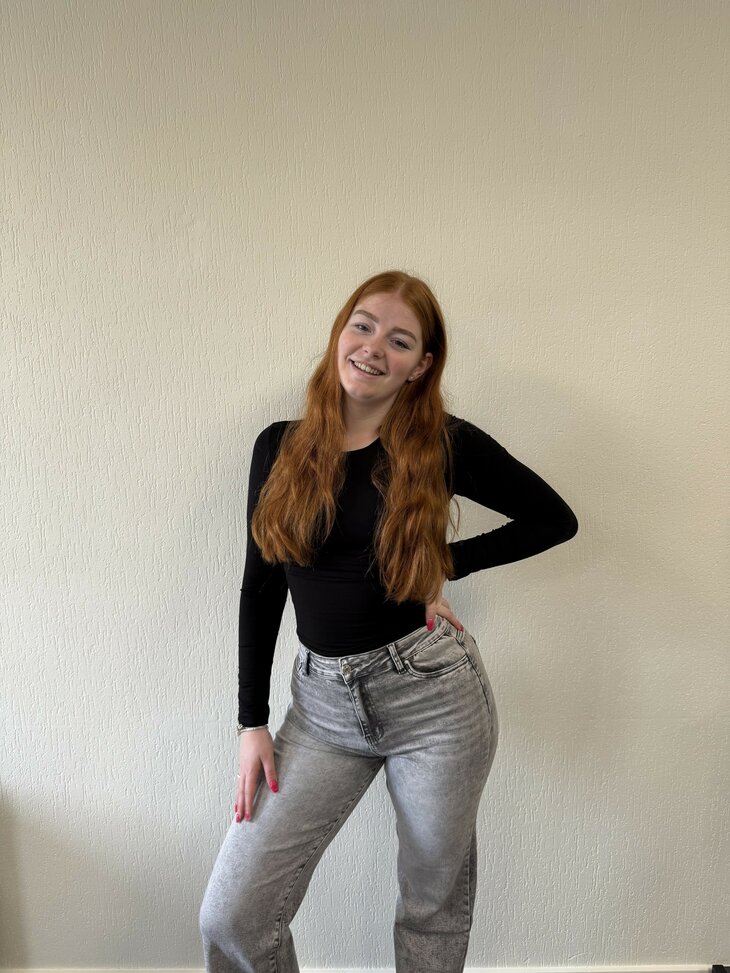 Chlo&eacute; top long Black