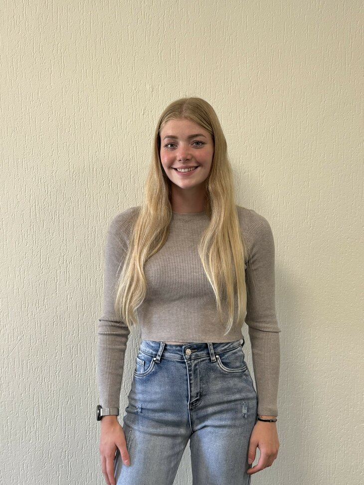 Sara long sleeve top grey