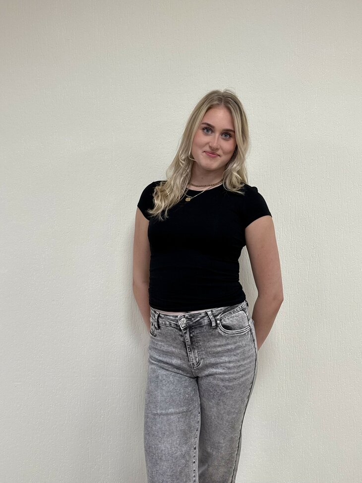 Chlo&eacute; top Black